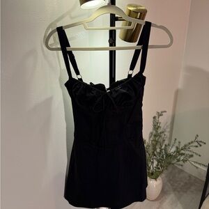 chinese dress ladies ANALISSA VINTAGE CREAM LACE CORSET MINI DRESS